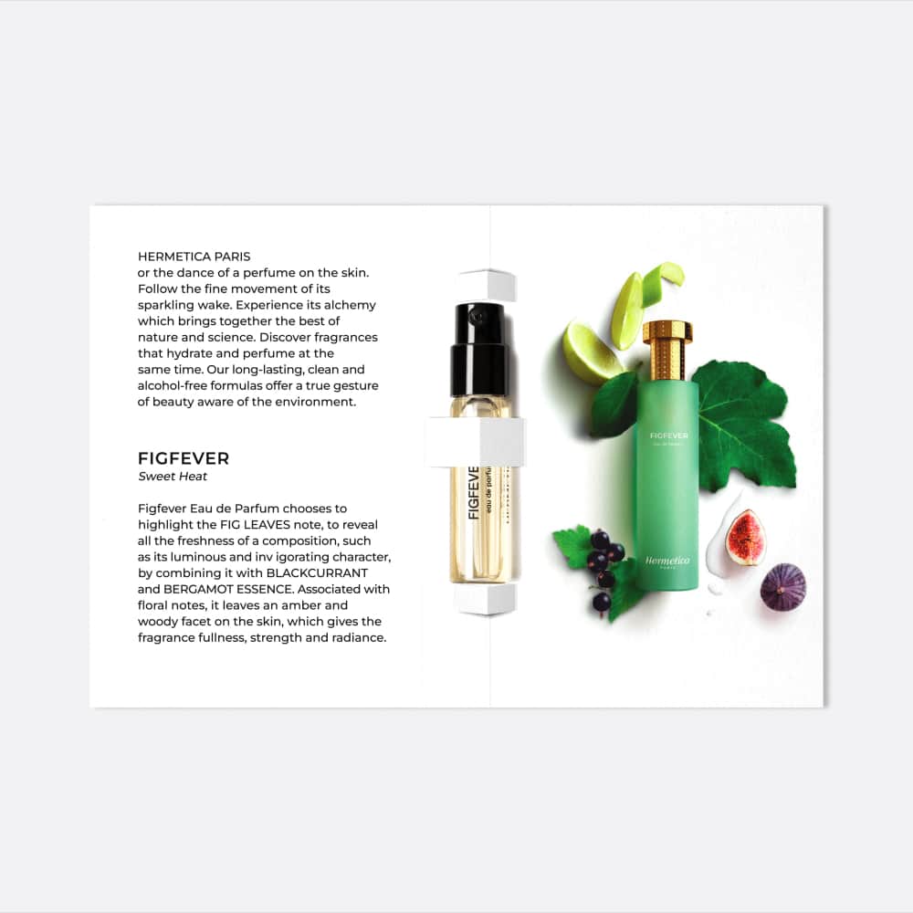Hermetica Paris | Figfever - Eau de Parfum Sample 1.5ml - Card